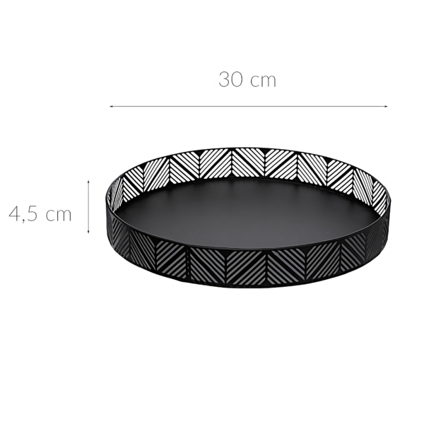 Dekoratyvinis padėklas "Black"